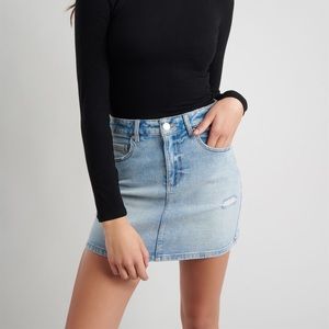 GARAGE- Denim skirt
